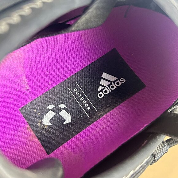 Adidas Hydroterra Shandal Outdoor Hiking Athletic Shoes Womens 10 Black Purple - Picture 8 of 11